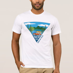 Camiseta Viaje familiar personalizado por carretera a la mo