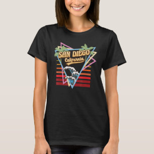 Camiseta Viaje familiar playa San Diego California Surf ret