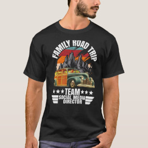 Camiseta Viaje familiar por carretera equipo vacaciones de