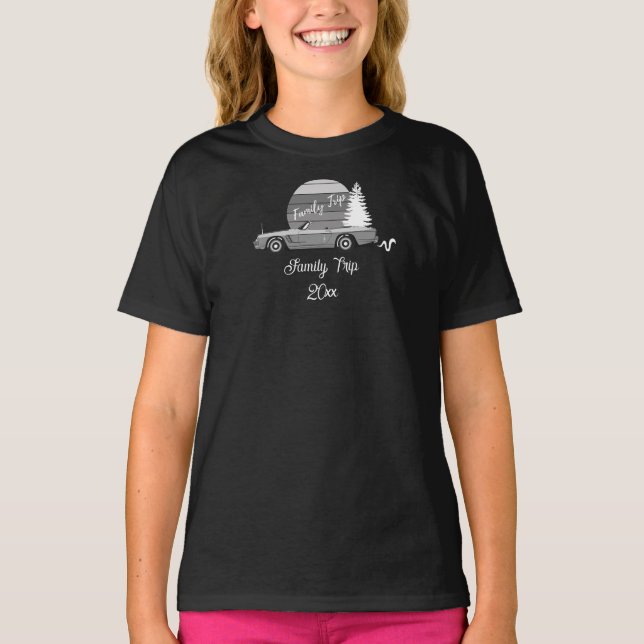 Camiseta Viaje Familiar Por Hija (Anverso)