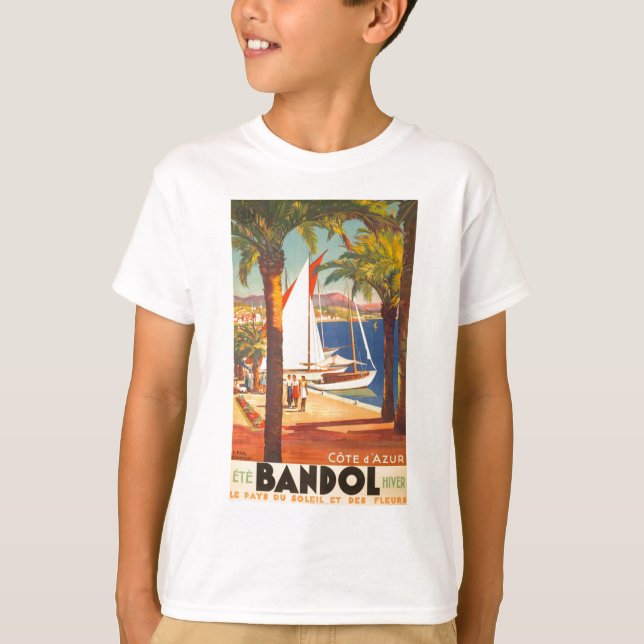 Camiseta Viaje francés en la Costa Azul (Anverso)
