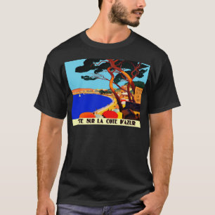 Camiseta Viaje francés en la Costa Azul