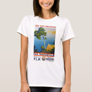 Camiseta Viaje francés vintage de Baleares