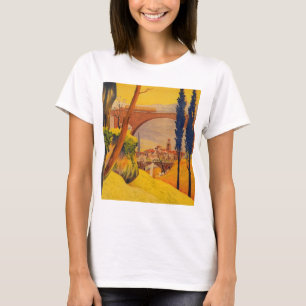 Camiseta Viaje francés vintage por ferrocarril