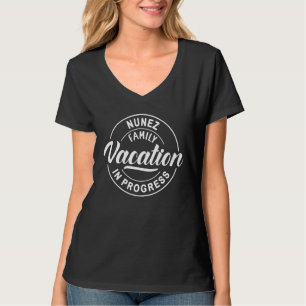 Camiseta Viaje grupal de la familia Nunez Vacaciones en cur