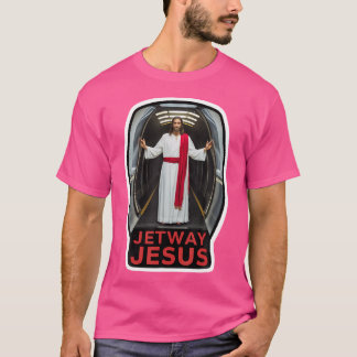 Camiseta Viaje Humorístico E Irreverente De Jetway Jesus