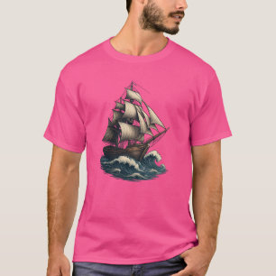 Camiseta Viaje inmaduro - Sueños Vintage de Vela