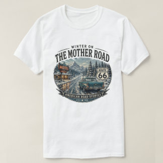 Camiseta Viaje invernal por la antigua ruta 66