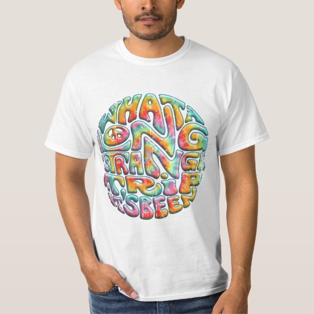 Camiseta Viaje largo, extraño (Anverso)
