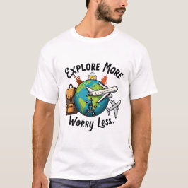 Camiseta Viaje Más Ver Más Sentirse Vivo