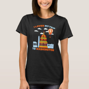 Camiseta Viaje Me Encantó Mi Viaje A Washington Hot Air Bal