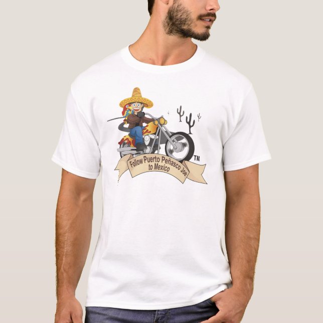 Camiseta Viaje México con Puerto Peansco Joe (Anverso)