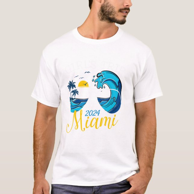 Camiseta Viaje Miami Beach 2024 (Anverso)