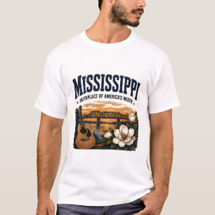 Camiseta Viaje musical por el sur de Mississippi