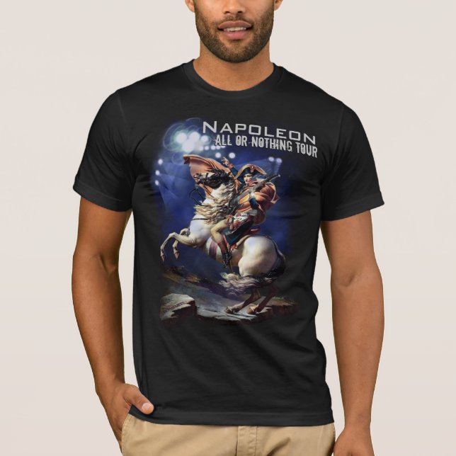 Camiseta Viaje napoleónico (Anverso)