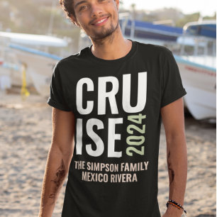 Camiseta Viaje personalizado en familia de cruceros