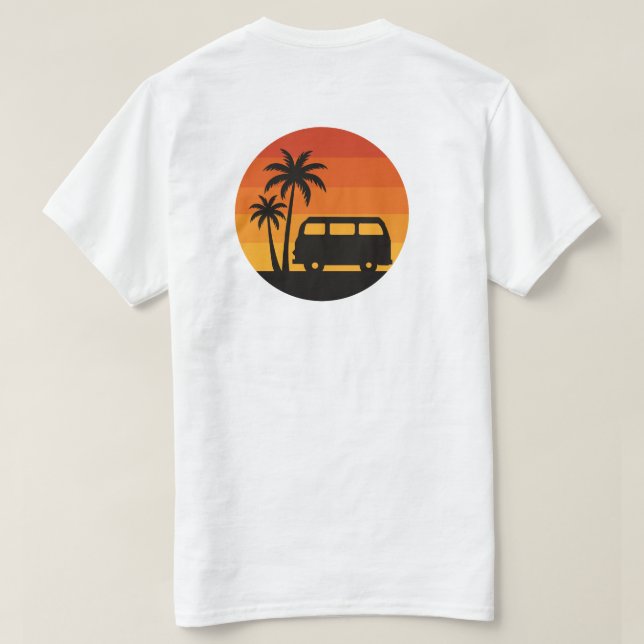 Camiseta Viaje por carretera (Reverso del diseño)