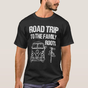 Camiseta Viaje Por Carretera A La Familia Raíces Vacaciones