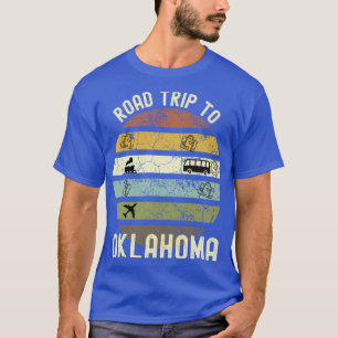 Camiseta Viaje Por Carretera A Oklahoma, Viaje Familiar A O