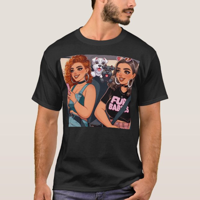 Camiseta ¡Viaje por carretera con Furbaby! (Anverso)