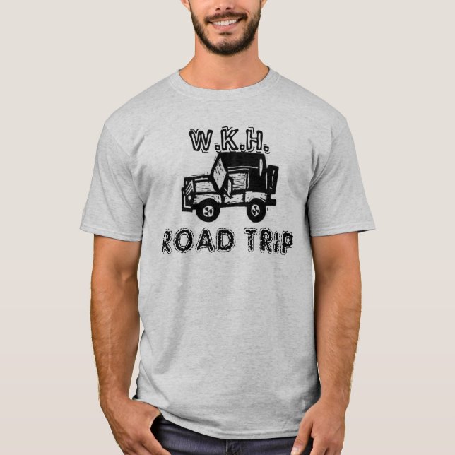 Camiseta VIAJE POR CARRETERA de la familia (Anverso)