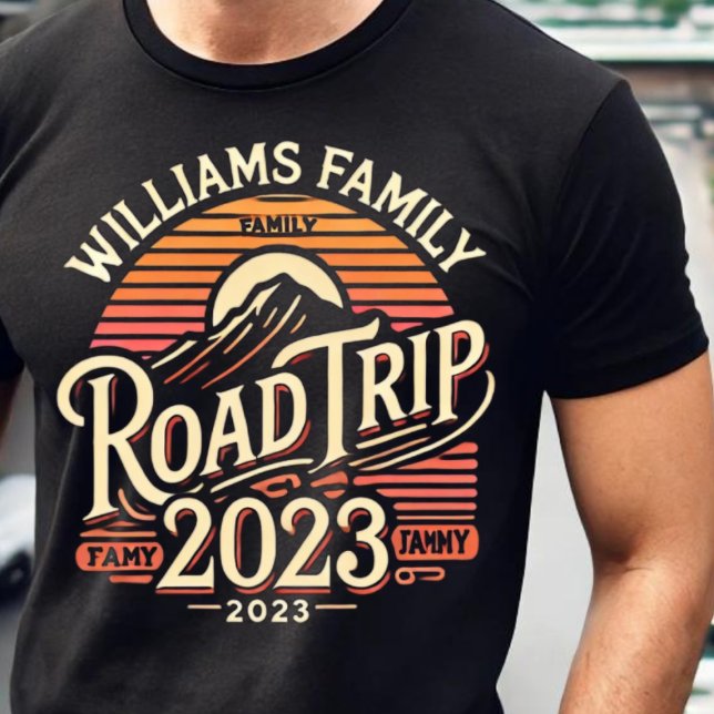 Camiseta Viaje por carretera de la familia Williams en 2023 (Subido por el creador)