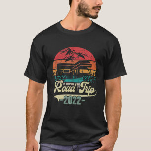 Camiseta Viaje por carretera Retro Vintage Matching Family 