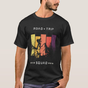 Camiseta Viaje por carretera Viaje en quad coincidente en v