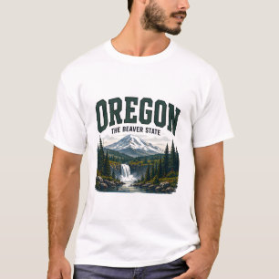 Camiseta Viaje por el desierto de Oregon Pacífico