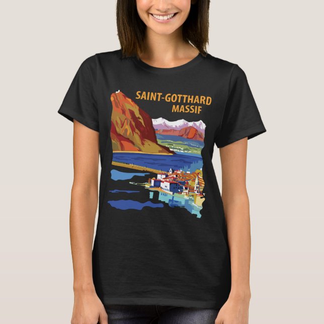 Camiseta Viaje por el Paso de San Gotthard (Anverso)
