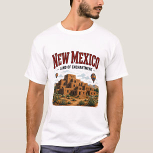 Camiseta Viaje por el patrimonio del desierto de Nuevo Méxi