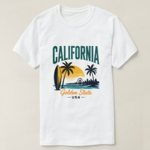 Camiseta Viaje por la Costa Pacífica de California