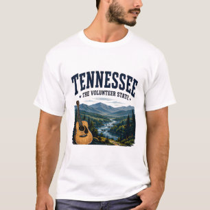 Camiseta Viaje por la música de las montañas de Tennessee