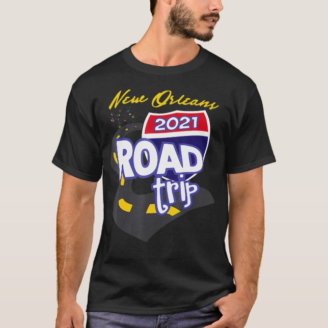 Camiseta Viaje por Nueva Orleans en 2021 (Anverso)