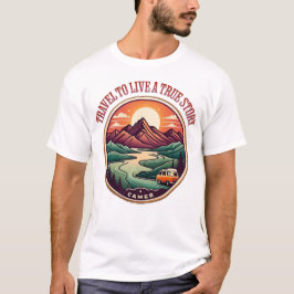 Camiseta Viaje Real Story Tee — Sin Insignia De Travesías F