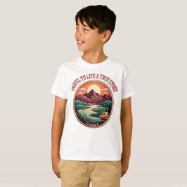 Camiseta Viaje Real Story Tee — Sin Insignia De Travesías F
