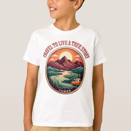 Camiseta Viaje Real Story Tee — Sin Insignia De Travesías F