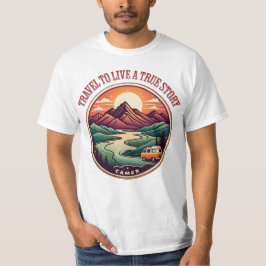 Camiseta Viaje Real Story Tee — Sin Insignia De Travesías F