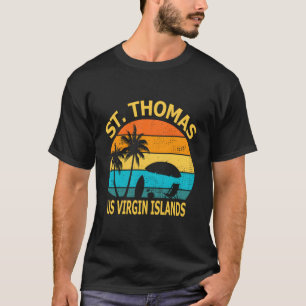 Camiseta Viaje St Thomas Islas Vírgenes Estadounidenses Vac