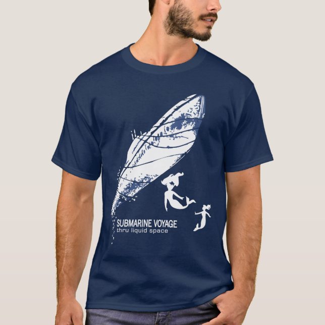 Camiseta Viaje submarino (Anverso)