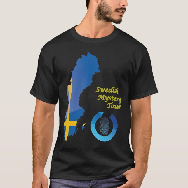 Camiseta Viaje sueco del misterio (Anverso)