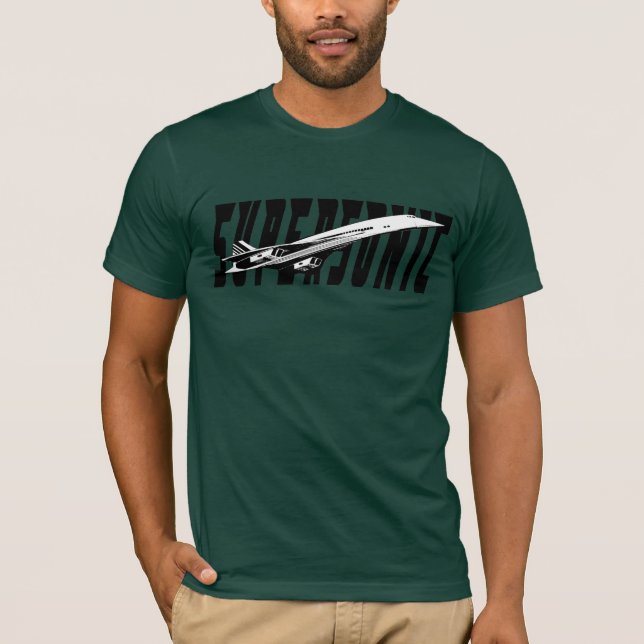 Camiseta Viaje supersónico (Anverso)
