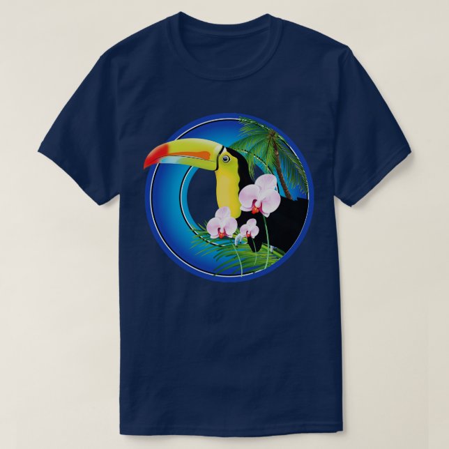 Camiseta Viaje Tropical Toucan (Diseño del anverso)