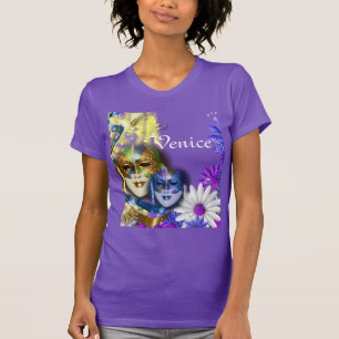 Camiseta Viaje veneciano de los chicas de las máscaras de