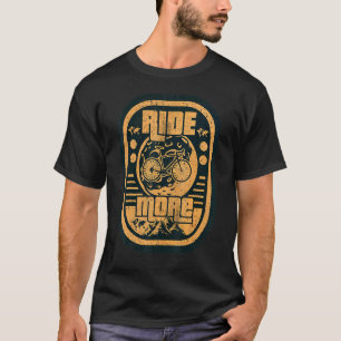 Camiseta Viaje Vintage Más Bicicleta