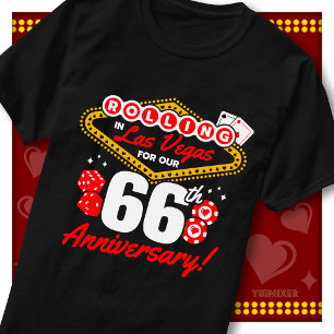 Camiseta Viajecito de pareja por el 66 aniversario rodando