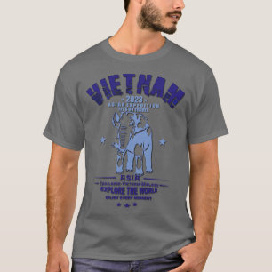 Camiseta Viajemos a Vietnam Explorando