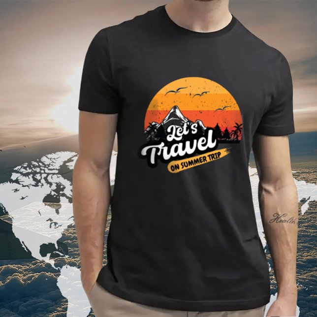 Camiseta Viajemos en verano, viajero (Lets Travel)