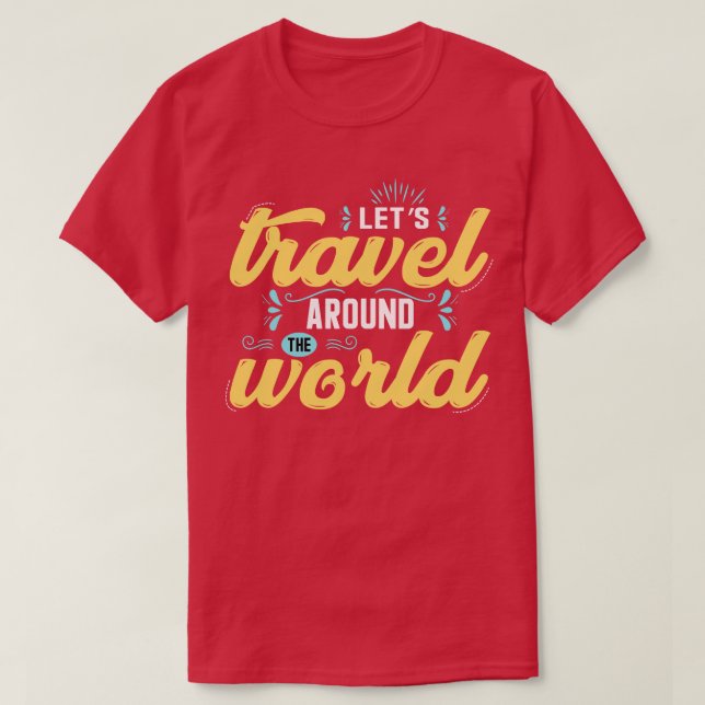 Camiseta Viajemos por el Día Mundial del Turismo (Diseño del anverso)