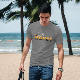 Camiseta Viajemos Typo | Tee de vacaciones | Camisas de vac